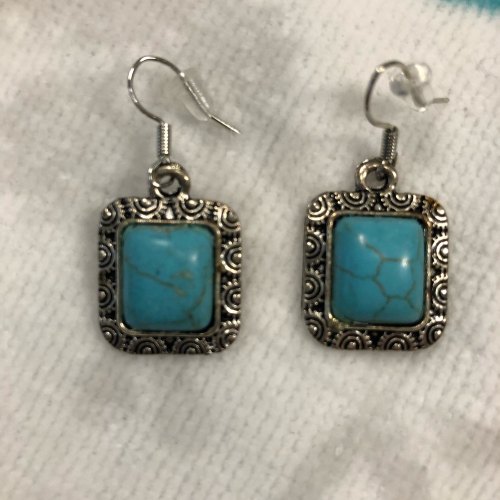 Blue Earrings